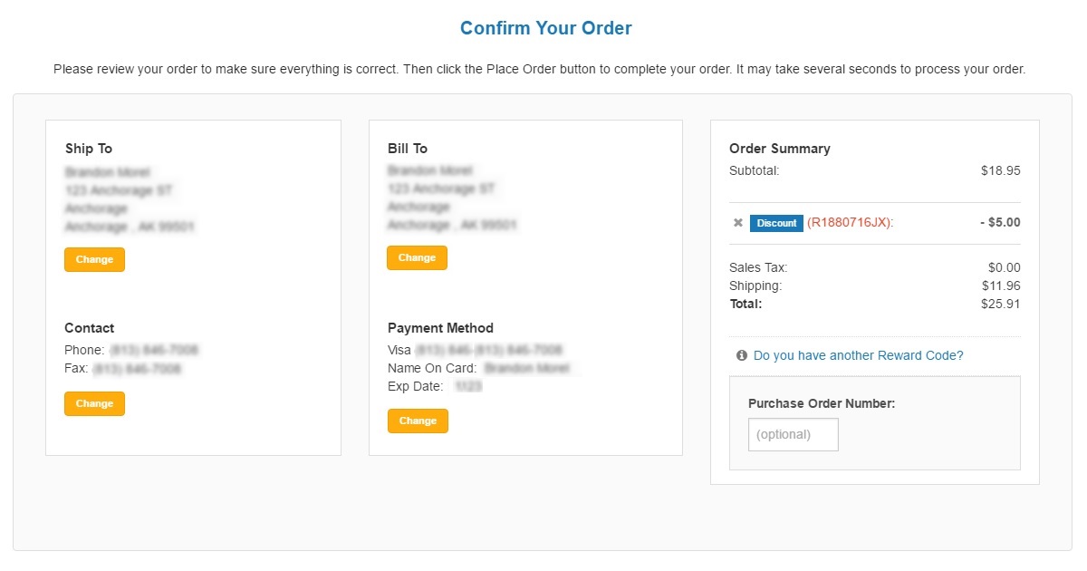 How do I apply a reward code to my order? OnlineLabels